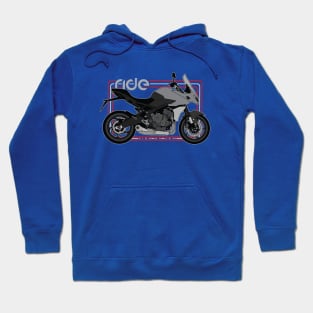 RIde triumph tiger sport 660 bwc Hoodie